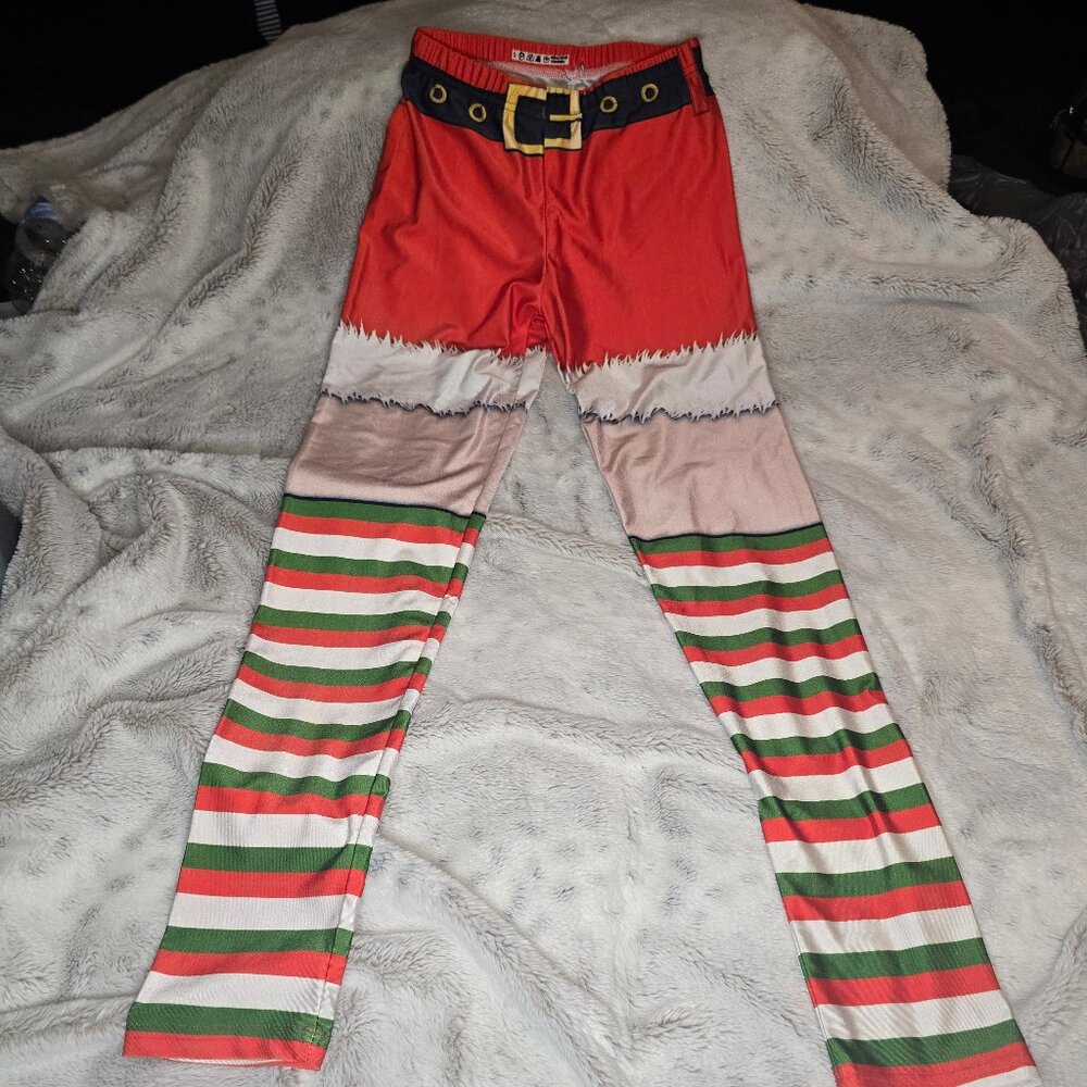 Elf print leggins